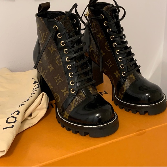 Louis Vuitton Shoes - Authentic Louis Vuitton Monogram Star Trail Boots